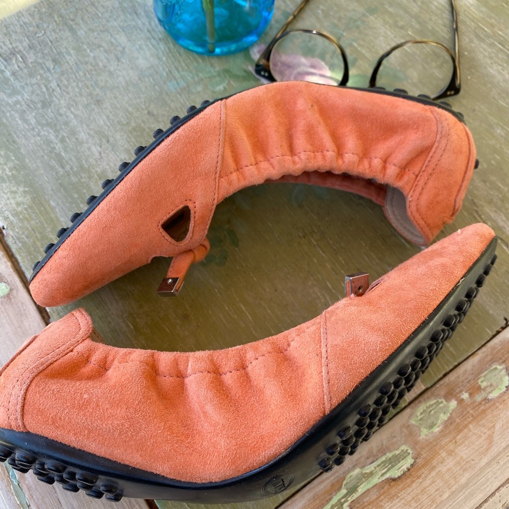 Tod’s women orange ballet flats - Picture 5 of 6
